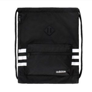Adidas Classic 3S Sackpack, Black/White NEW